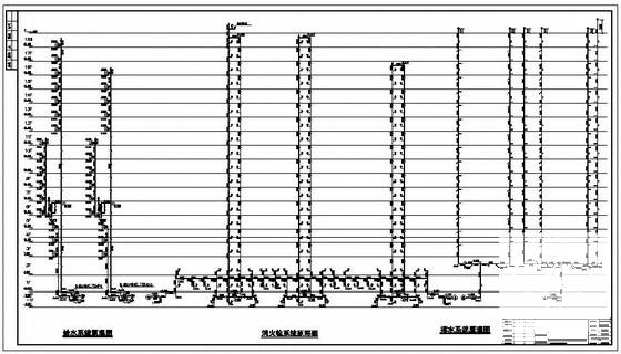 17层商住小区给排水CAD图纸 - 3