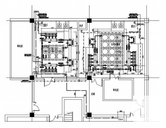 18层住宅楼给排水施工工程CAD图纸 - 5