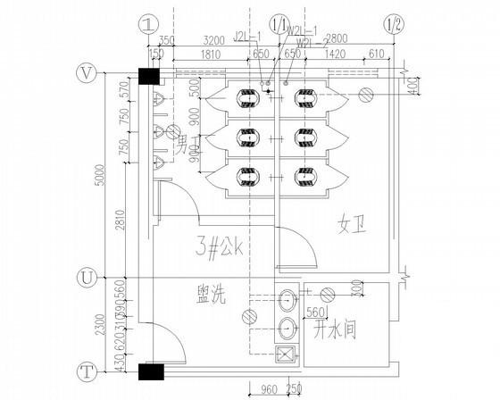 4层医药办公楼给排水CAD施工图纸 - 5