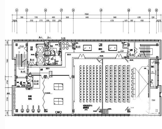 8层通信建筑给排水CAD施工图纸 - 3