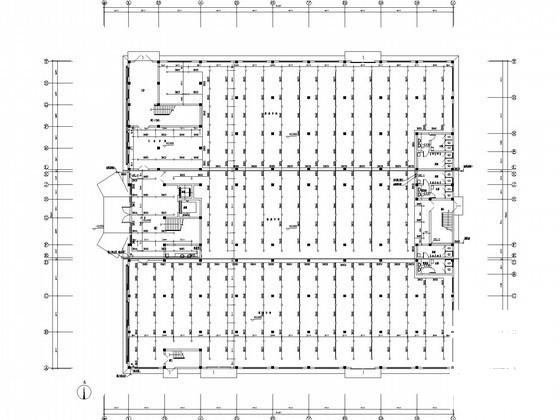 4层扩建车间给排水CAD施工图纸 - 1