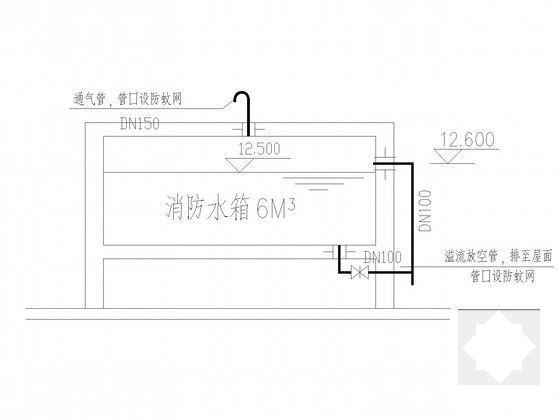 3层幼儿园建筑给排水CAD施工图纸 - 4