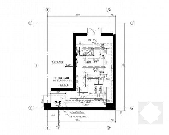 5层办公楼给排水CAD施工图纸 - 4