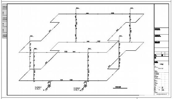 批发市场3层展厅给排水CAD施工图纸 - 3
