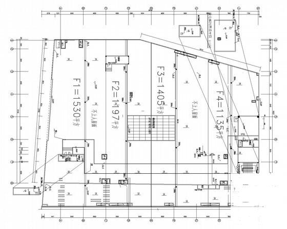 5层电气广场给排水设计CAD施工图纸 - 3