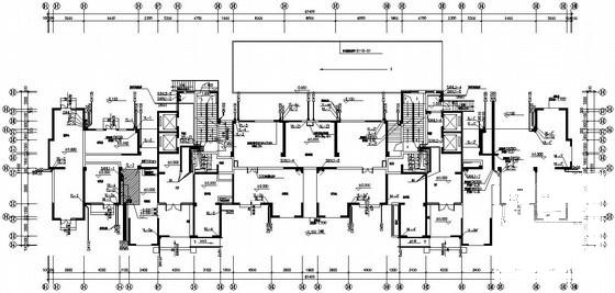 32层高档住宅楼给排水CAD施工图纸 - 1