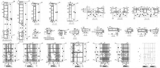 33层框架剪力墙住宅楼结构CAD施工图纸 - 3