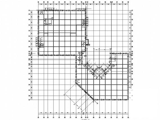 框架结构地下车库结构图纸（BZS空腹复合楼板）(基础设计等级) - 2