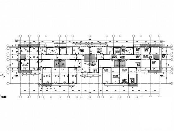 18层剪力墙住宅楼结构CAD施工图纸（地下1层） - 2