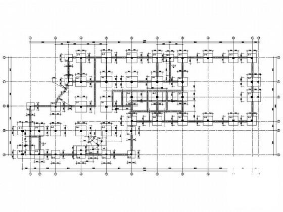 3层异形柱框架结构会所结构图纸（建筑图纸） - 2