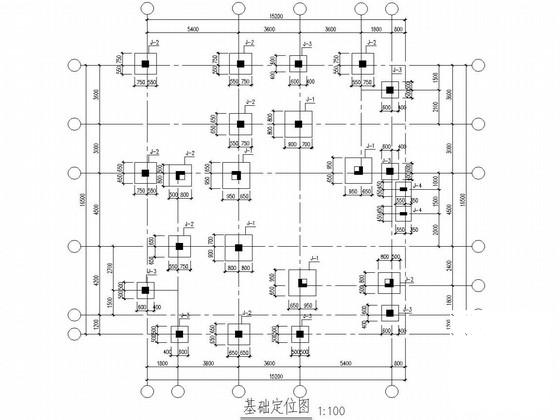 两层框架小别墅结构图纸（建施） - 2