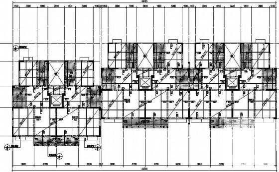 11层剪力墙结构住宅楼结构CAD施工图纸 - 2
