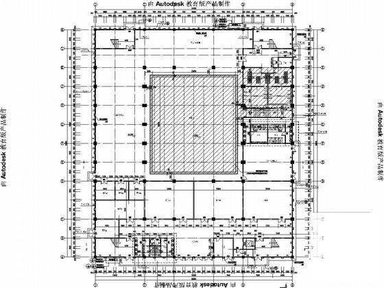 3层框架结构体育馆结构设计图纸（建筑图纸） - 5