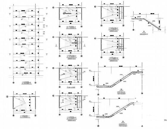 18层桩基础剪力墙住宅楼结构CAD施工图纸（7度抗震） - 4