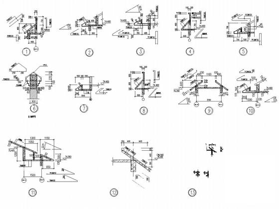 24层住宅楼剪力墙结构CAD施工图纸(基础设计等级) - 4