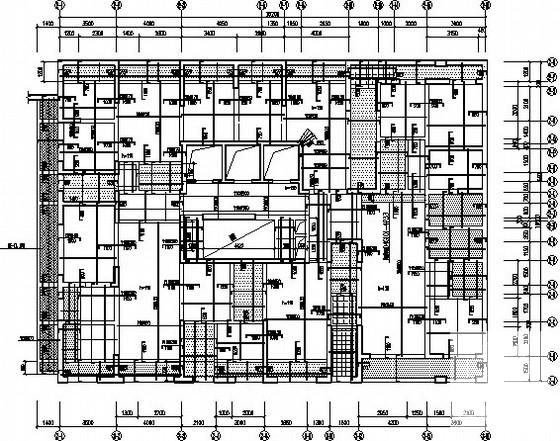 38层塔式和24层板式剪力墙结构商住楼结构CAD施工图纸 - 2