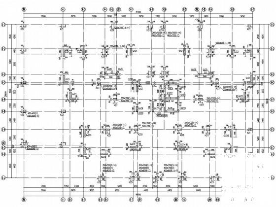 16层框剪综合住宅楼结构CAD图纸 - 4