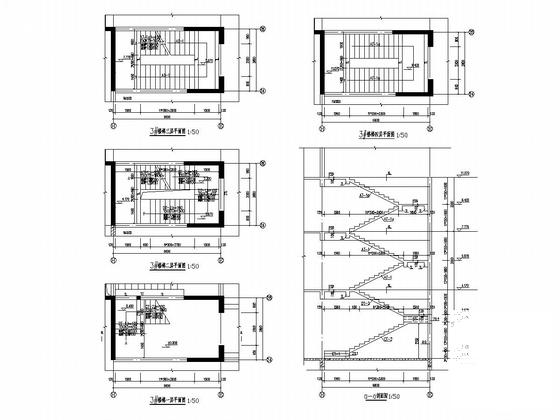 22层剪力墙结构住宅楼结构施工图纸（筏板基础）(梁平法配筋图) - 5