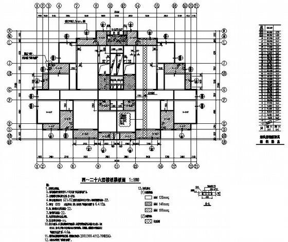 剪力墙住宅结构设计制图纸标准(梁平法施工图) - 1