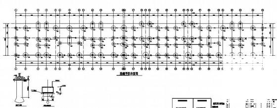 11层独立基础框架结构住宅楼结构CAD施工图纸（6度抗震）(人工挖孔灌注桩) - 3