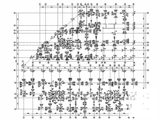 19层桩基础框架结构住宅楼结构CAD施工图纸（7度抗震） - 3