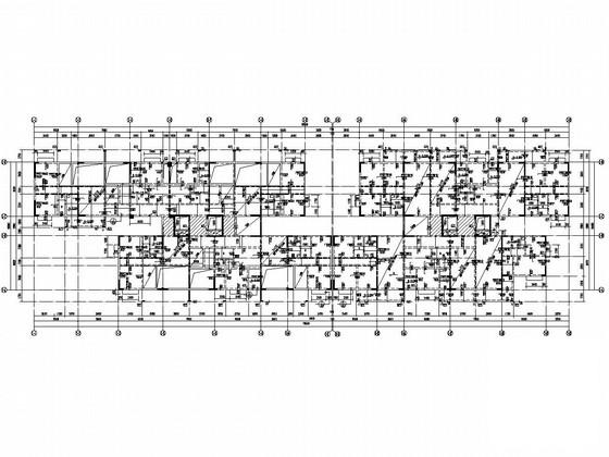 19层桩基础框架结构住宅楼结构CAD施工图纸（7度抗震） - 4