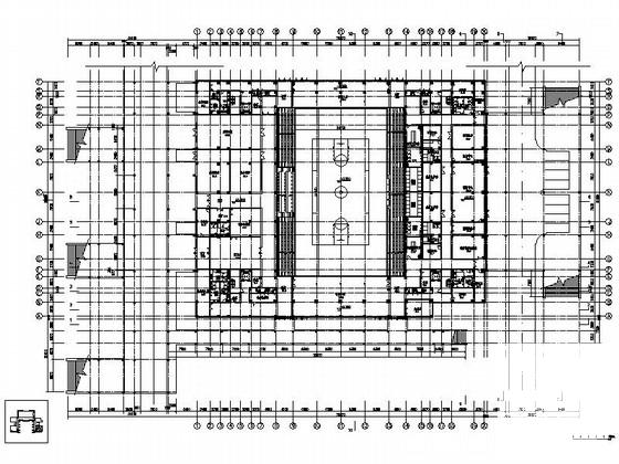 5层体育馆建筑方案设计CAD图纸（初设图纸、现代风格）(总平面图) - 3