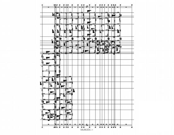 12层框架结构办公楼结构图纸（建筑图纸）(梁平法施工图) - 4