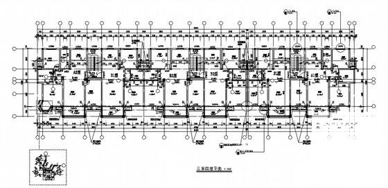 6层住宅楼(7、13号)建筑CAD施工图纸(高17.4米)(节点详图) - 3