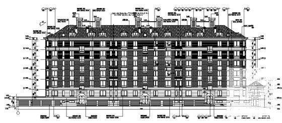 6层住宅楼(7、13号)建筑CAD施工图纸(高17.4米)(节点详图) - 4