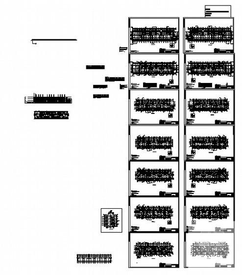 6层住宅楼(7、13号)建筑CAD施工图纸(高17.4米)(节点详图) - 5