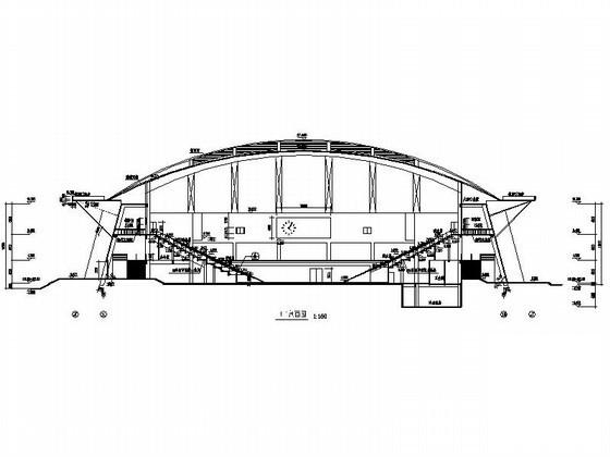 3层室内篮球馆建筑扩初图纸(卫生间详图) - 2