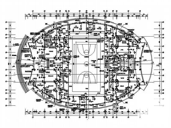 3层室内篮球馆建筑扩初图纸(卫生间详图) - 3