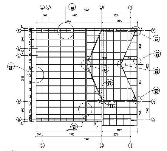 C型薄壁轻钢茶楼建筑结构CAD施工图纸 - 3