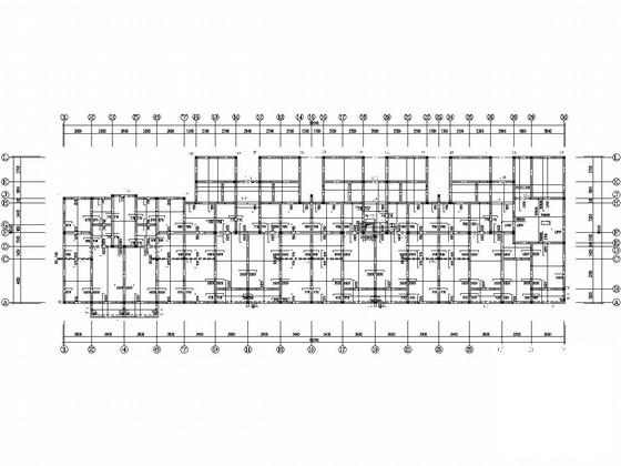 6层砌体结构住宅楼结构CAD施工图纸（条形基础） - 3