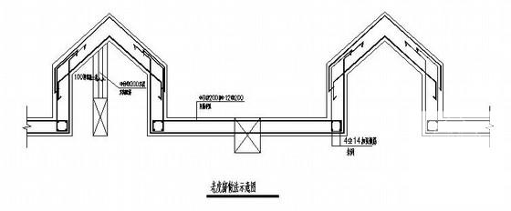 2层条形基础砖混别墅结构CAD施工图纸 - 4