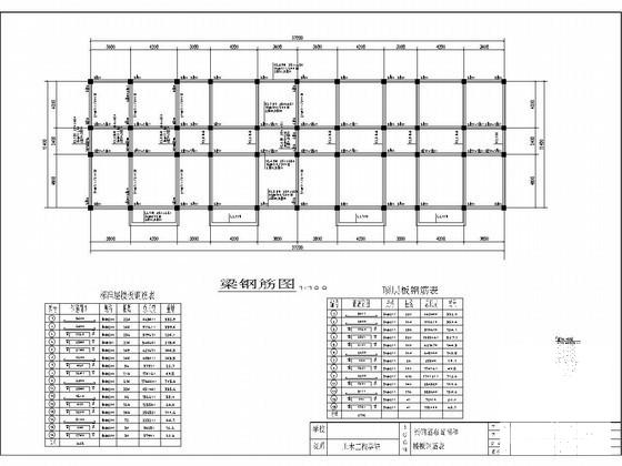 5层框架结构住宅楼结构CAD施工图纸(建筑图纸计算书)(竖向荷载作用) - 4