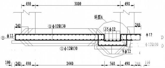 自来水工程清水池结构CAD施工图纸 - 3