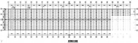 24米跨独立基础门式刚架厂房结构CAD施工图纸 - 1