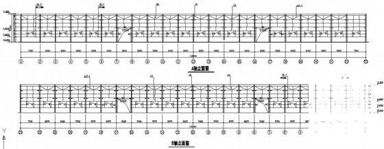 24米跨独立基础门式刚架厂房结构CAD施工图纸 - 2