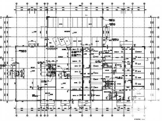 知名汽车品牌一级网点B级店钢结构建筑施工CAD图纸（纵置展厅、正面入口型） - 3