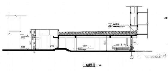 6层砖混结构住宅楼结构施工图纸（地下车库、建筑施工CAD图纸）(平面布置图) - 4