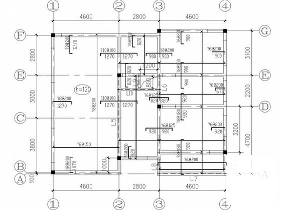 2层砌体结构别墅结构CAD施工图纸（建施） - 2