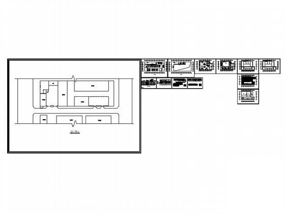 汽车品牌4S店建筑扩初图纸(轻钢结构) - 4