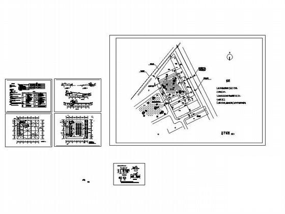 住宅区地下车库建筑施工CAD图纸 - 4