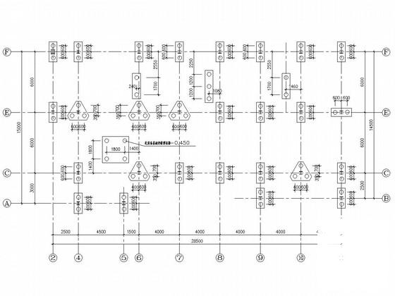 门式刚架结构工业建筑结构CAD施工图纸 - 1