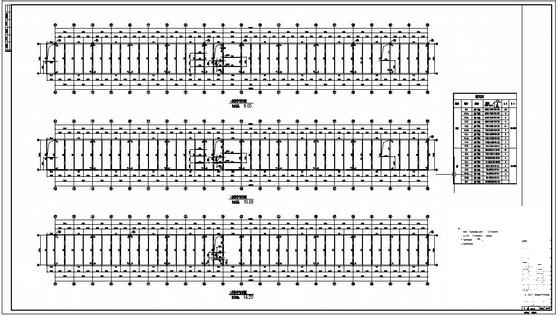 飞机货运站门式刚架、框架结构CAD施工图纸 - 2