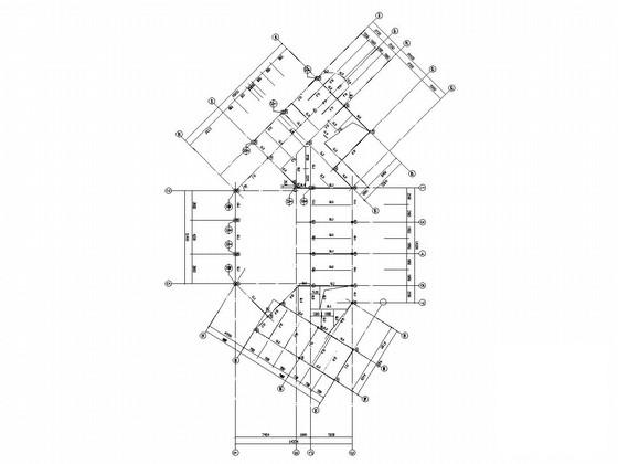 3层门式刚架结构办公楼结构CAD施工图纸（6度抗震） - 3