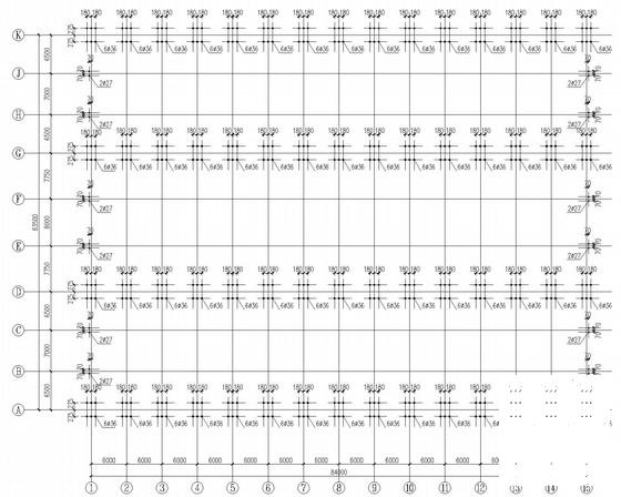 吊索公司门式刚架厂房结构CAD施工图纸 - 3