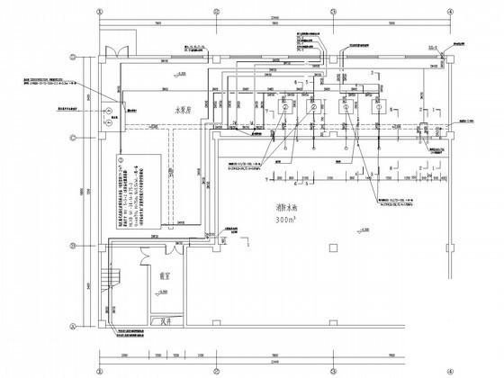 多户型联排别墅群建筑排水施工图纸（跃层商业建筑） - 3